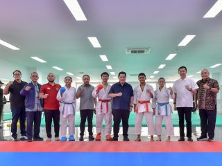 Tinjau CYESC, Menpora Erick Motivasi Atlet Muda Harus Punya Mimpi Juara Olimpiade