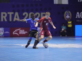 Latvia Tundukan Tanzania 3-0 di AQUA Futsal Four Nations Cup 2025
