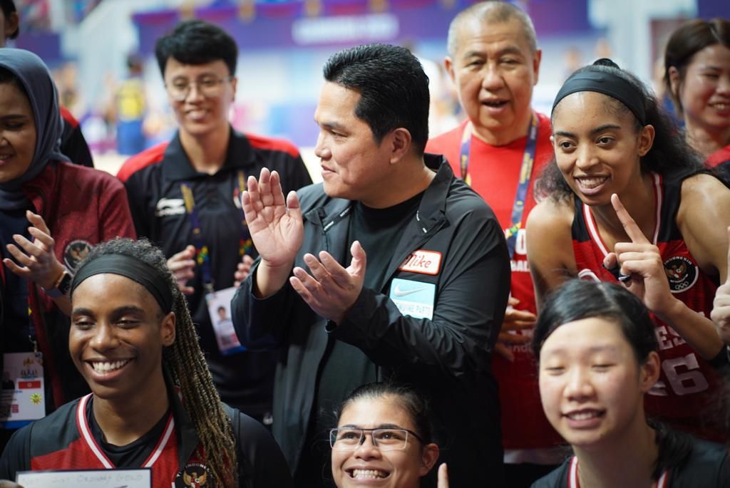Medali Emas Sempurna Basket Putri 5x5, Erick Thohir: Pencapaian Luar Biasa