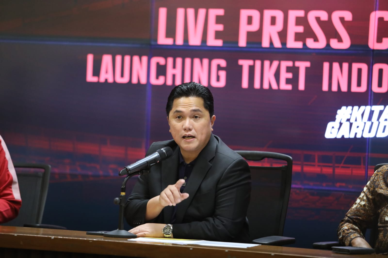 Erick Thohir : Tiket Indonesia vs Argentina Bisa Mulai Dibeli 5 Juni