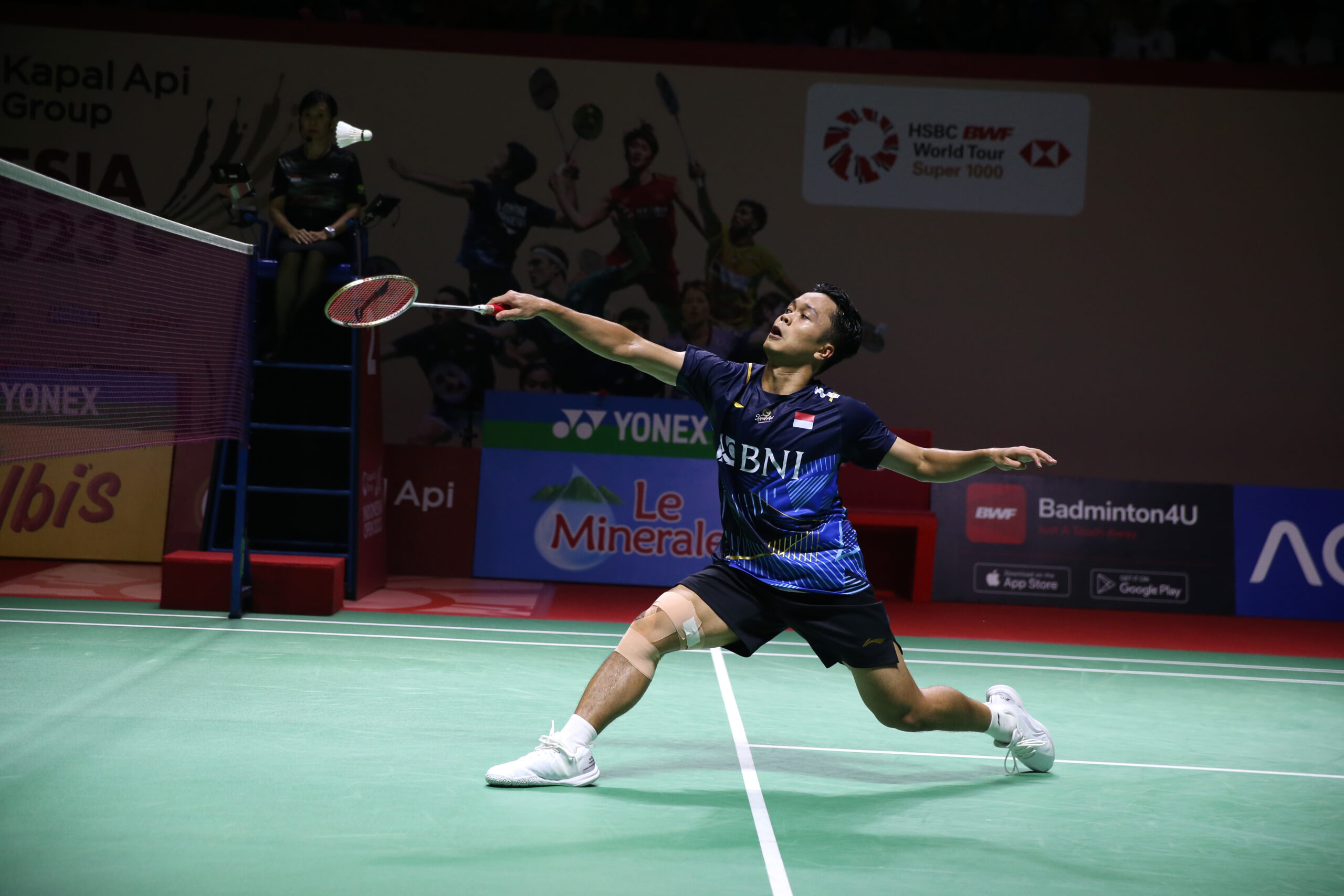 Indonesia Open 2023:  Kalahkan Rekan Senegara, Ginting Buka Asa Juara