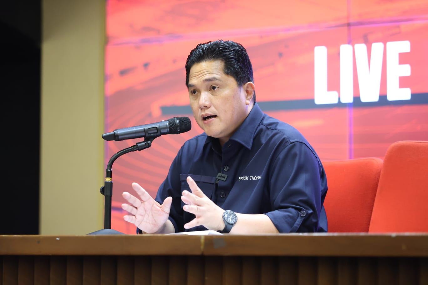 Jawab Tuduhan Andre Rosiade Soal Mafia Sepakbola, Erick Thohir: Buktikan!