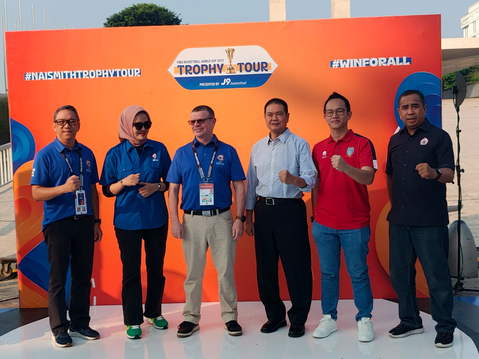Trofi Naismith Sambangi Ibukota, Jakarta Siap Gelar FIBA World Cup 2023