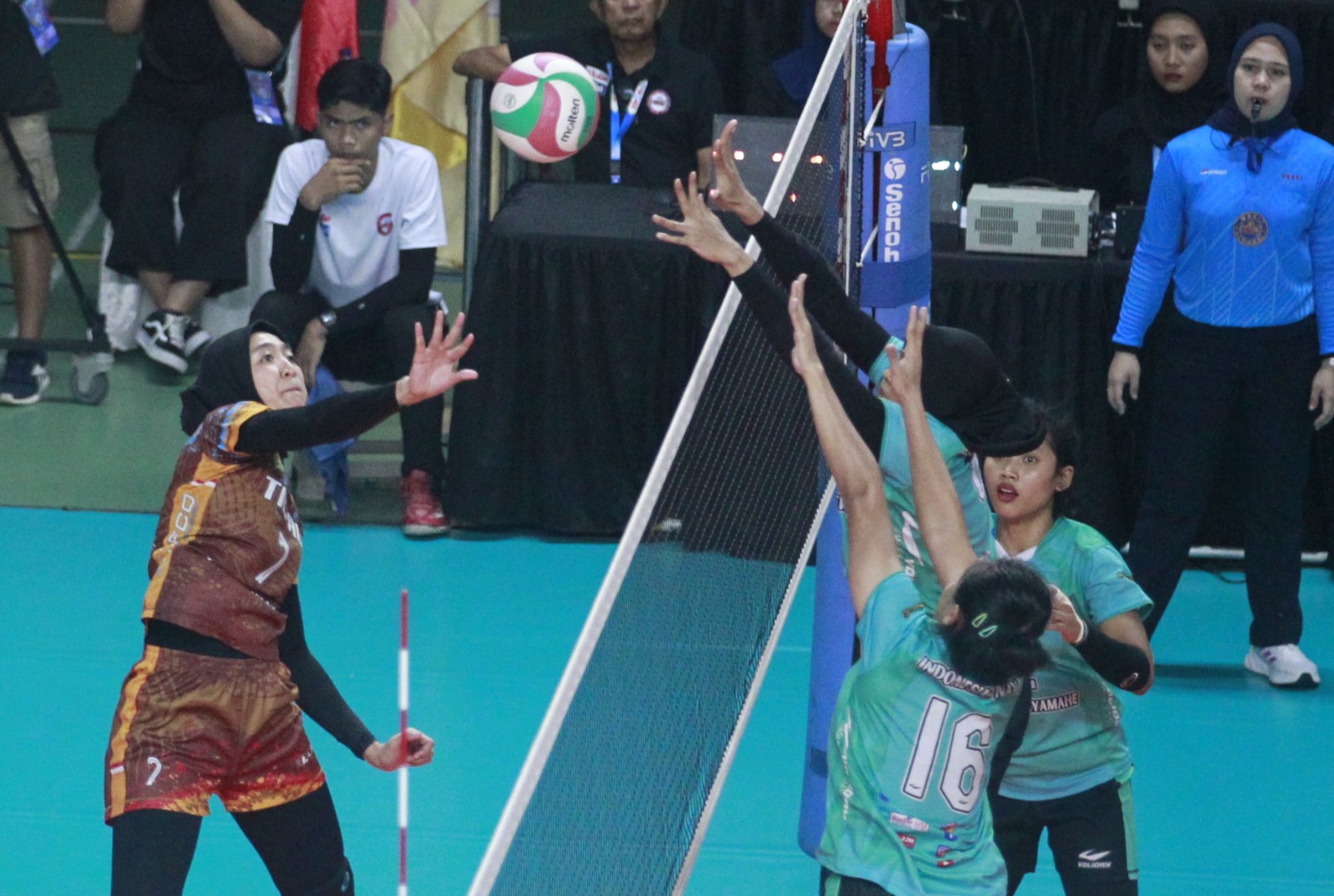 Putri TNI AU ke Grand Final, Petrokimia Buka Peluang