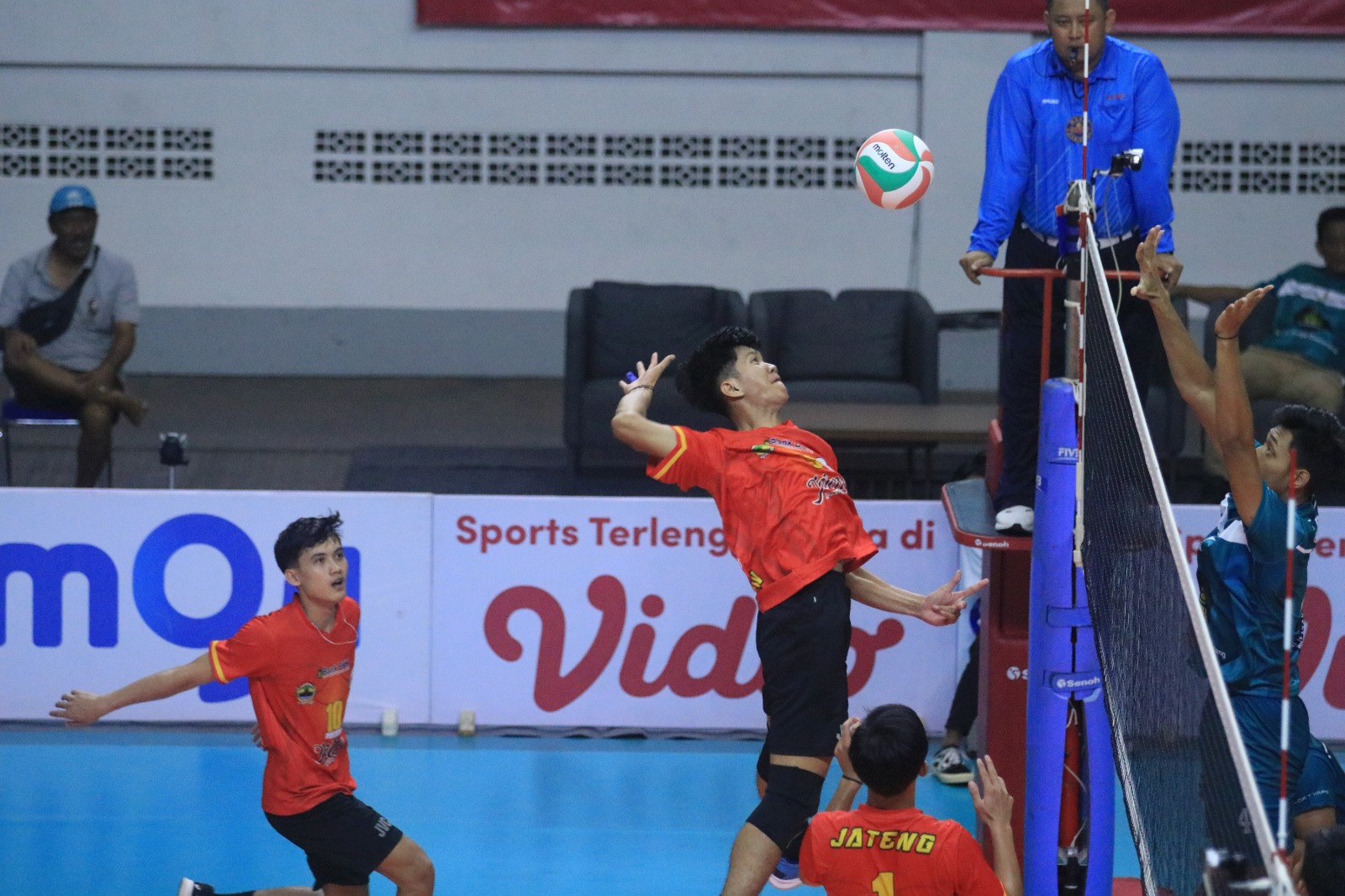 Kejutan, Putra Jateng Lolos ke Semi-final Kejurna Bola Voli Jumior