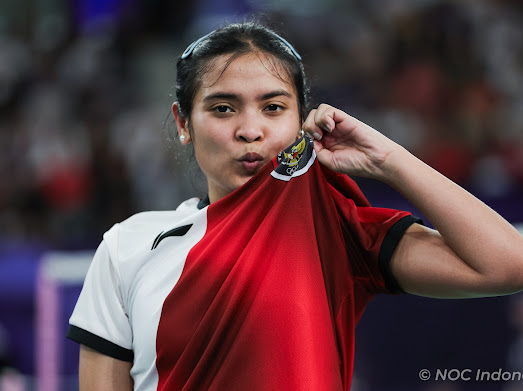 Gregoria Mariska Melenggang Ke Perempat Final Olimpiade Paris 2024