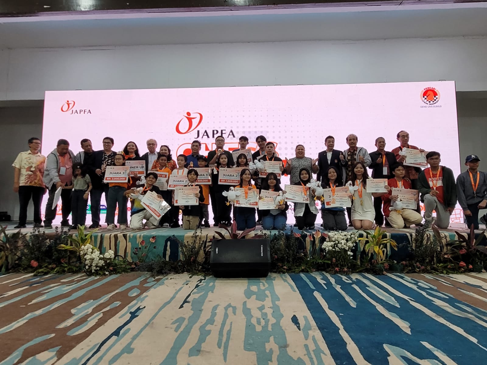 Japfa Chaess Festival 14th Berakhir, Mimpi Lahirkan Juara Dunia Terus Berlanjut
