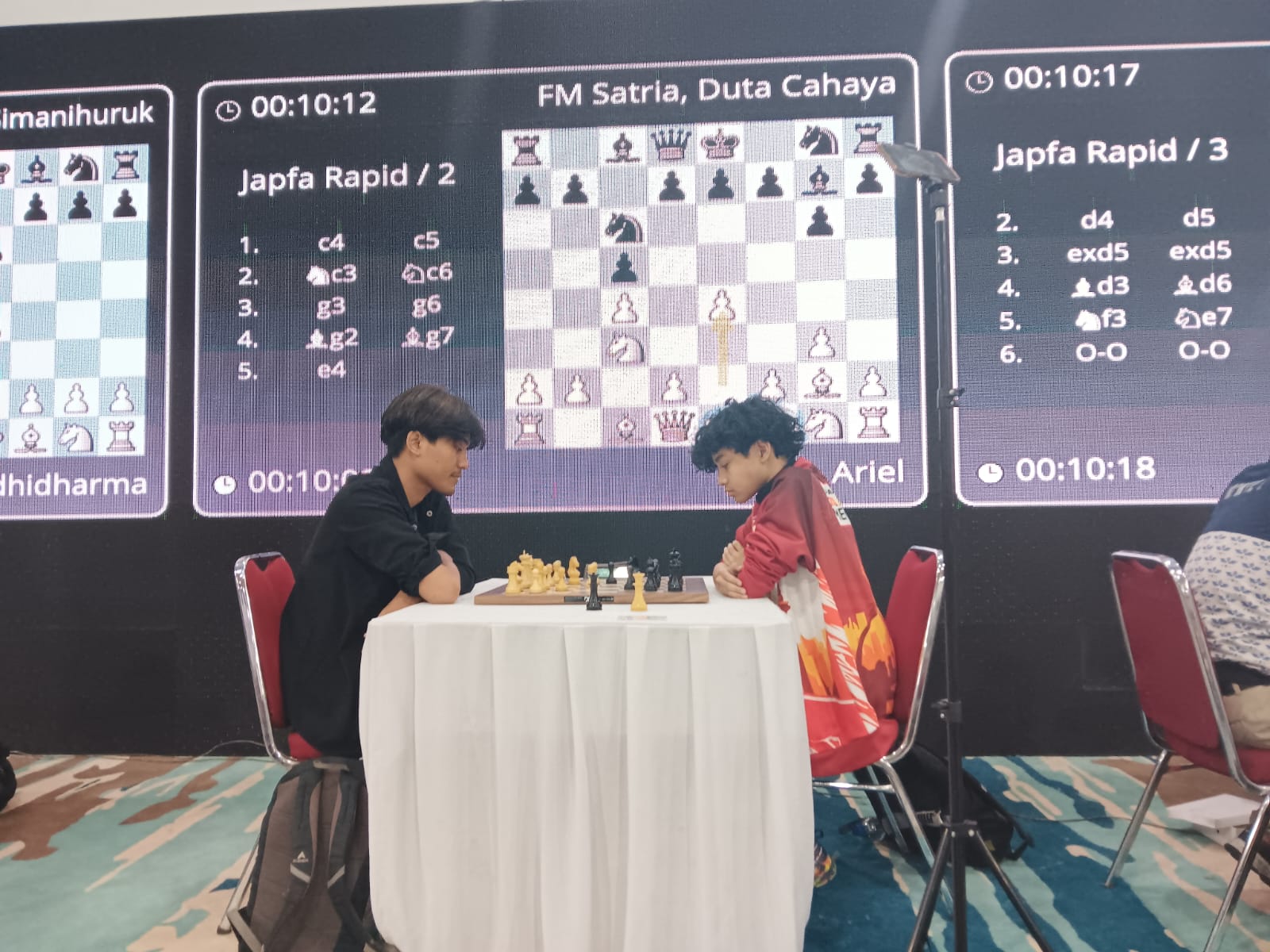 FM Satria Duta Cahaya Juara Rapid Chess Japfa Chess Festival 14th 2024