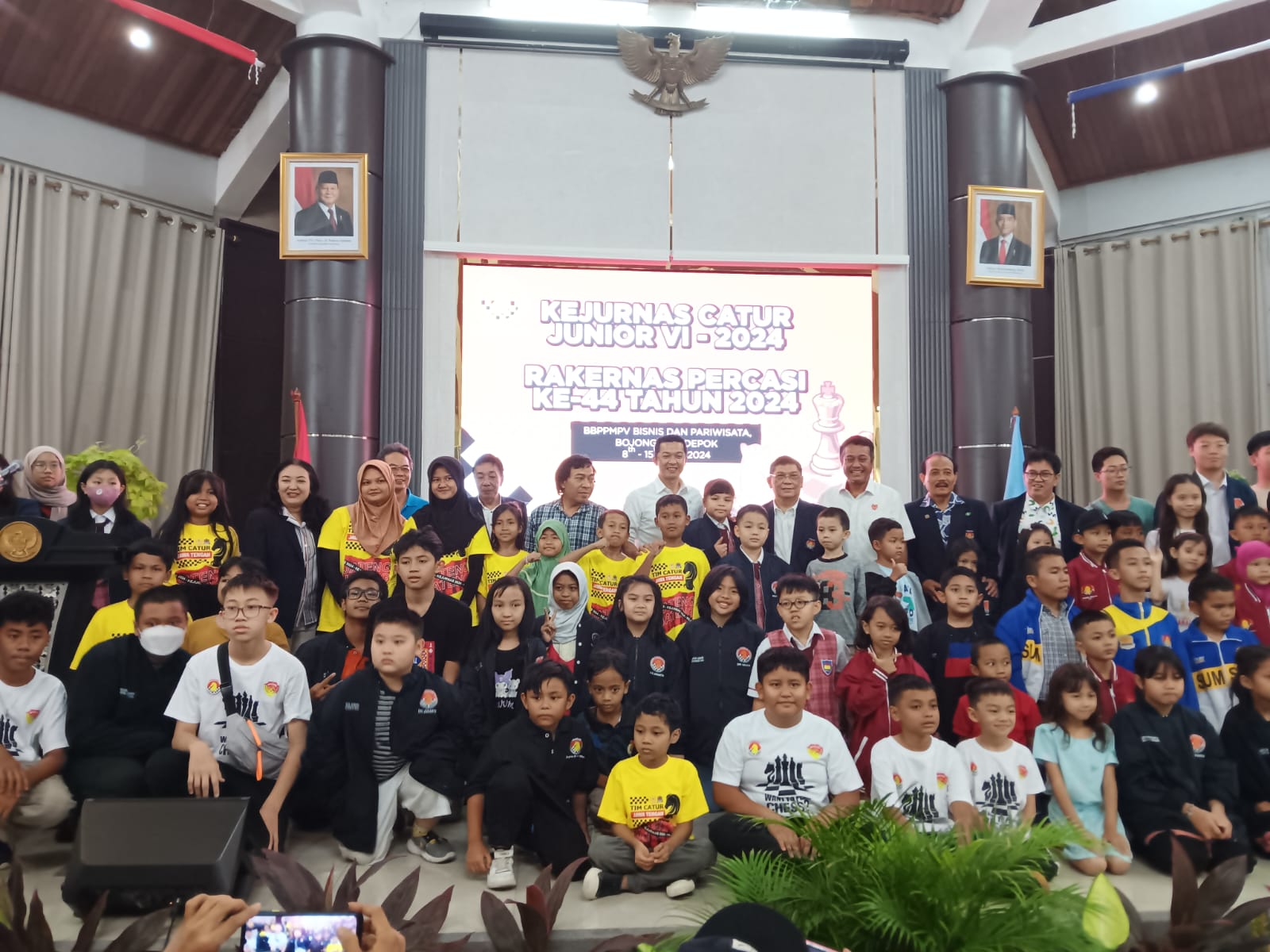 530 Pecatur Junior Meriahkan Kejurnas Catur Junior VI 2024