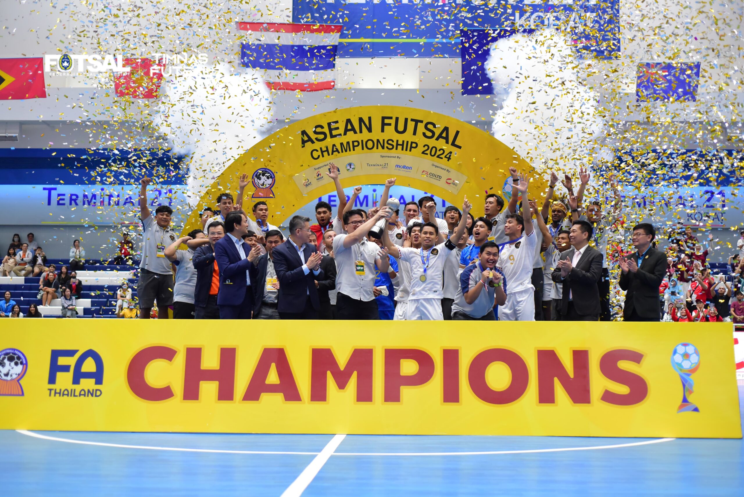 Timnas Futsal Indonesia Juara ASEAN Futsal Championship 2024, Wendy Brian Raih Pemain Terbaik