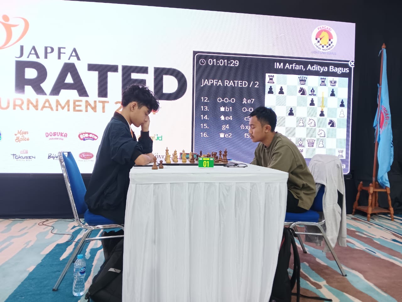 FM Satria Duta Cahaya Sukses Mengkudeta Pemimpin Klasemen Sementara Japfa Fide Rated Chess Tournament 2024