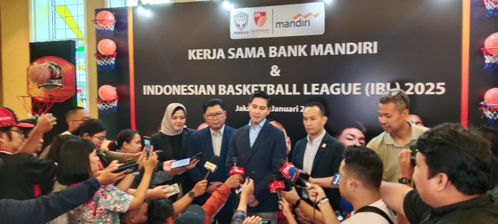 Bank Mandiri Sponsor Utama IBL 2025