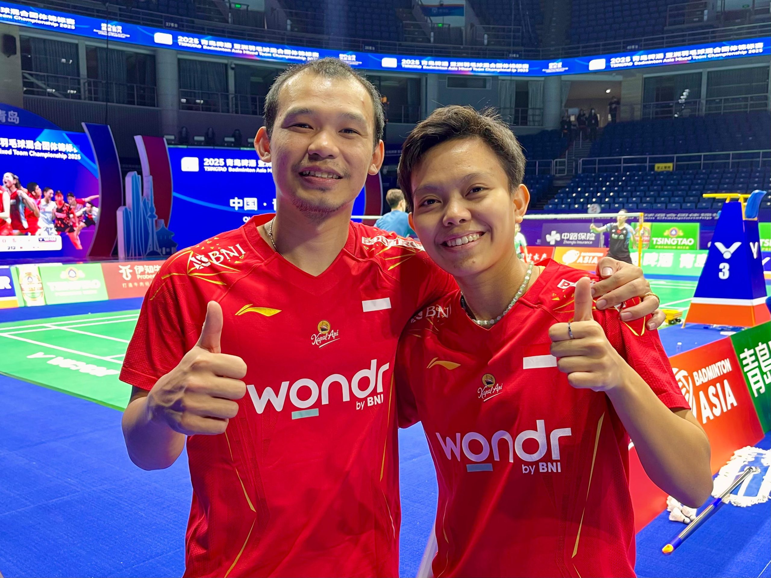 Ditunjuk Sebagai Kapten, Rinov dan Fadia Siap Berikan yang Terbaik Di Badminton Asia Mixed Team Championships 2025