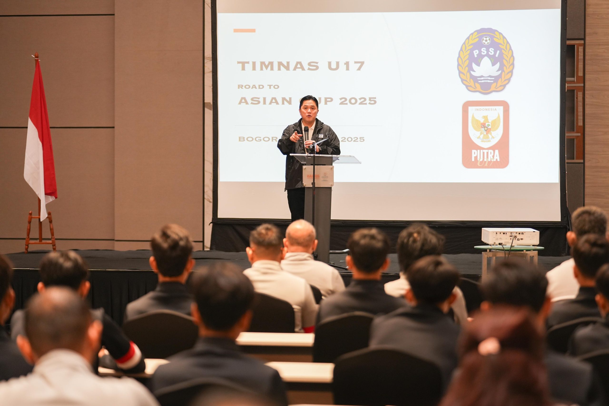 PSSI Melepas Timnas U17 Berlaga Ke Piala Asia. Erick Thohir: Berikan Yang Terbaik untuk Lolos ke Piala Dunia