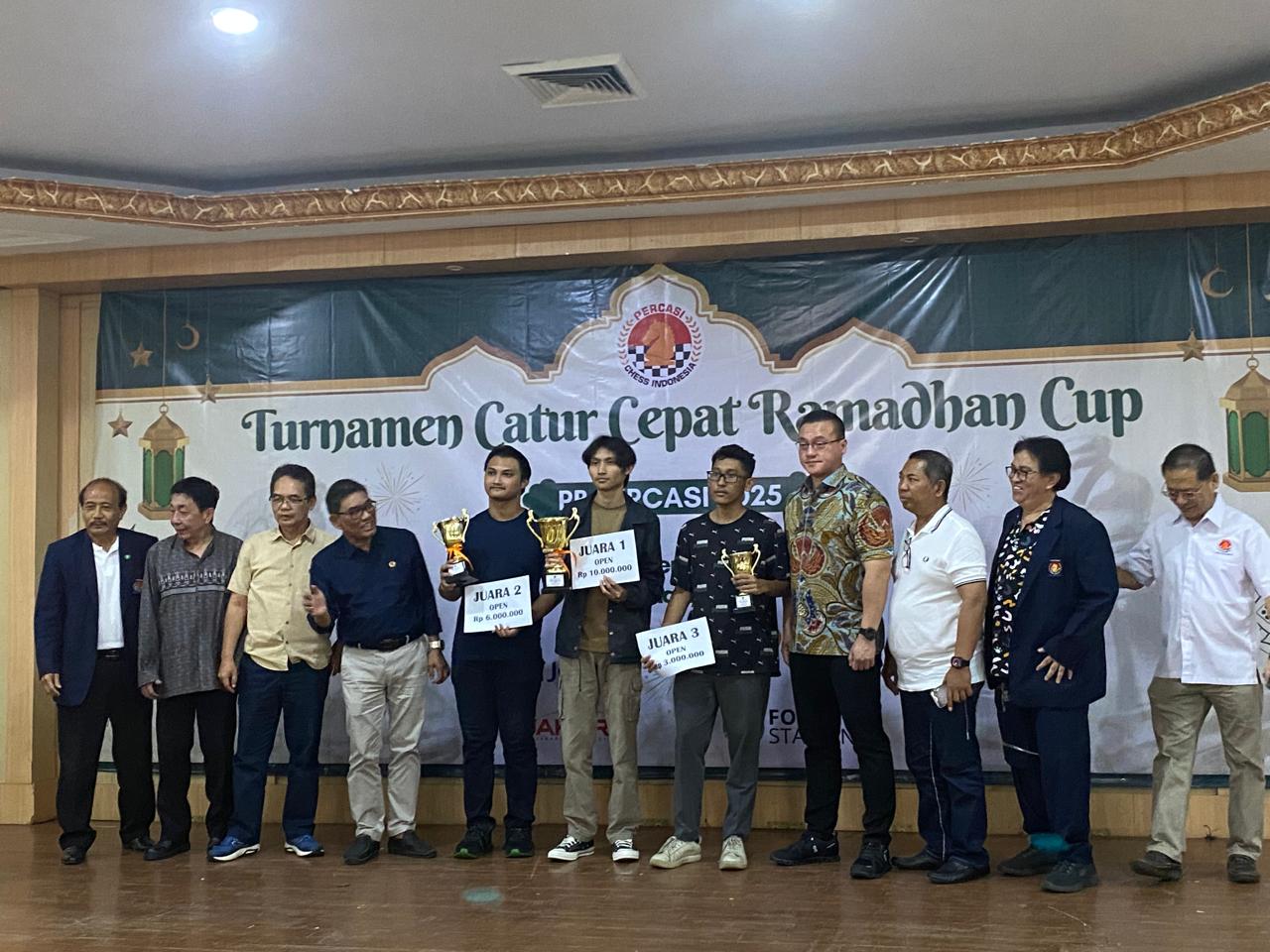 Nayaka Budhidarma Juara Turnamen Catur Ramadhan Cup 2025, Jadi Modal Berharga Menuju SEA Games 2025 Di Thailand