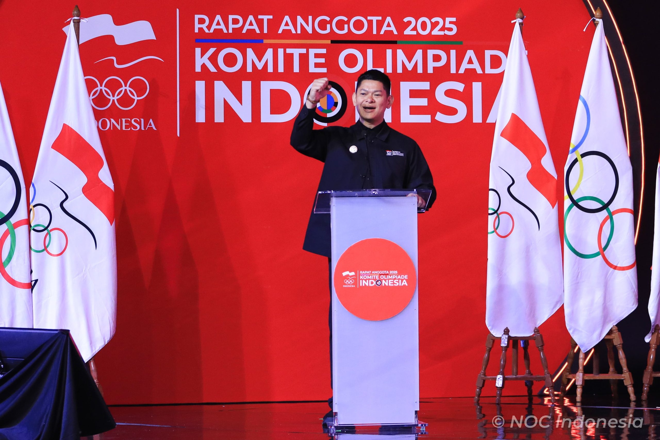 NOC Indonesia Gelorakan Semangat 'Together for Excellence’ di Rapat Anggota 2025