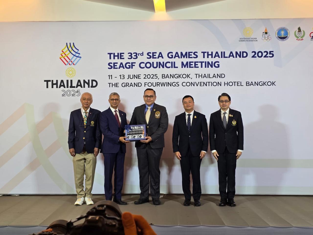 Hadir di SEAGF Council Meeting NOC Indonesia Pastikan Thailand Siap Gelar SEA Games 2025