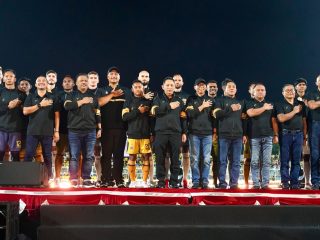 Menpora Dito Hadiri Peresmian Stadion dan Peluncuran Tim Sepak Bola Bhayangkara Presisi Lampung FC