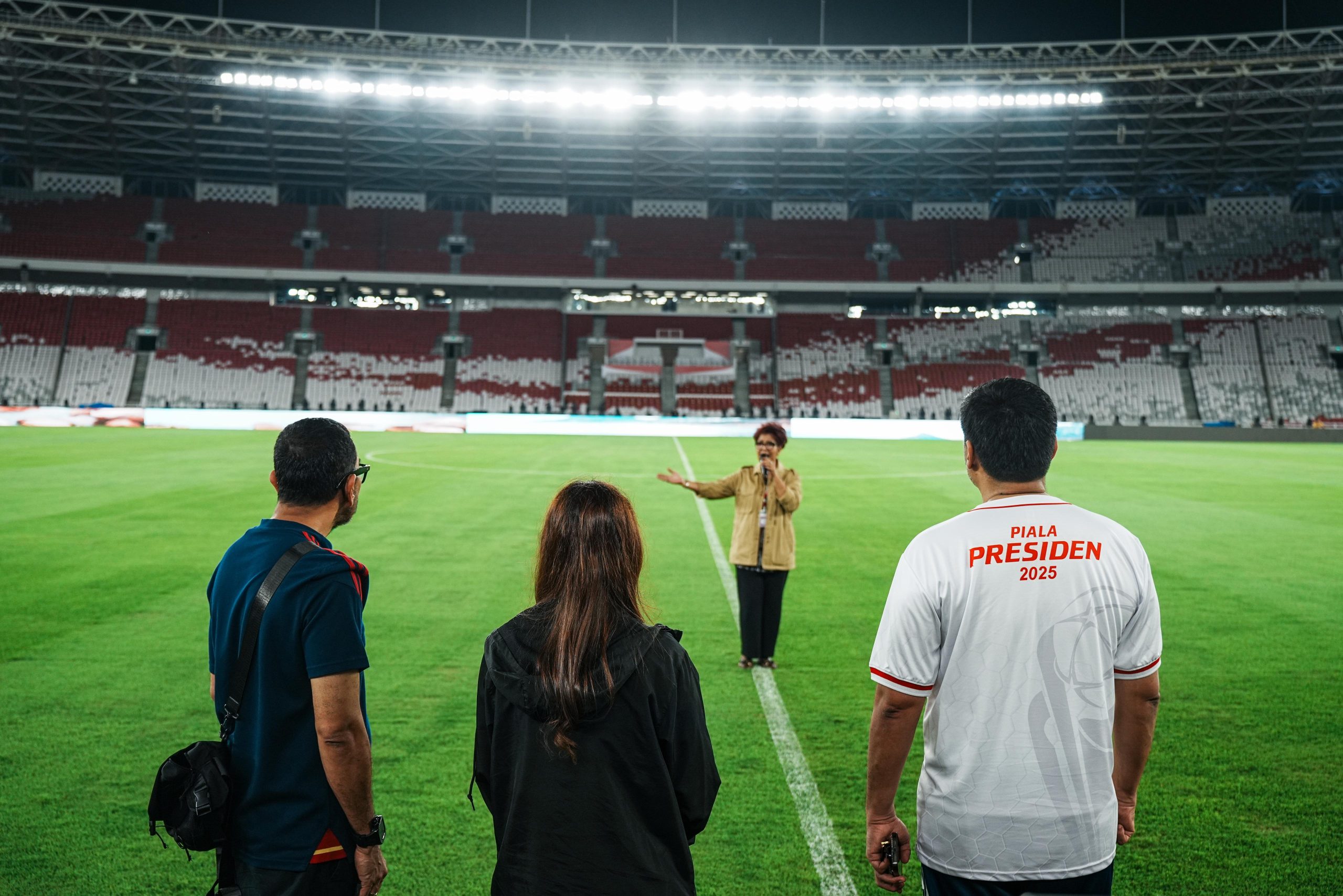 Maruara Sirait Puas Dengan Kesiapan SUGBK Jelang Laga Perdana Piala Presiden 2025