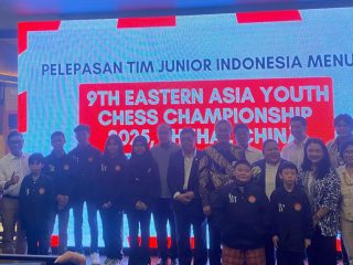 PB Percasi Lepas Tim Junior ke Turnamen Eastern Asia Chess Championship 2025 Di China