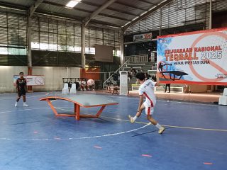 Menghadapi Asian Youth Games Dan SEA Games, PP POTSI Jaring Atlet Melalui Kejurnas Teqball 2025