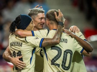 10 Gol Tercipta, Barcelona Menang Telak 7-3 atas FC Seoul