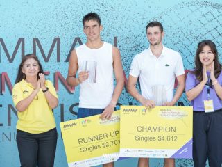 Arthur Gea Raih juara "Back To Back" Amman Men's World Tennis Championship Seri IV M-25 Kategori Tunggal Putra