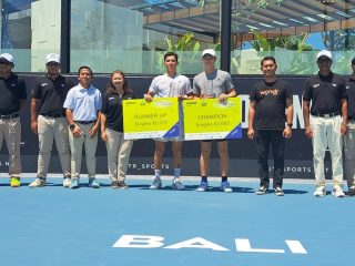 Kalahkan Rekan Senegaranya Alexander Chang juara UTR Pro Tennis Tour Bali