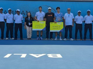 Kalahkan Petenis Turki, Arthur Gea Raih Gelar Juara Amman Men's World Tennis Championship Seri III M-25