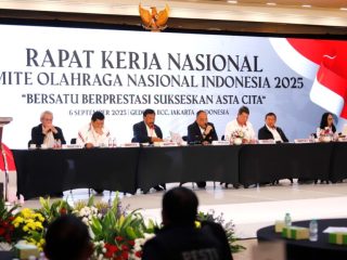 Rakernas KONI 2025 Resmi Berakhir, Keputusan Penting Diambil Dengan Komitmen Sukseskan Asta Cita Presiden Prabowo Subianto