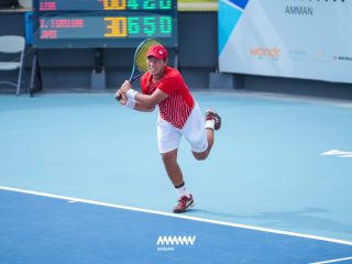 Dua Tunggal Putra Indonesia Langsung Bertumbangan di Babak Pertama Amman Men's World Tennis Championship seri ke VI M-25