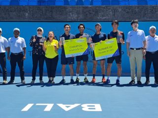 Akhirnya Indonesia Pecah Telur, Christhoper Rungkat/Muhamad Rifqi Fitriadi Juara Ganda Putra Amman Men's World Tennis Championship Seri 7 M-25