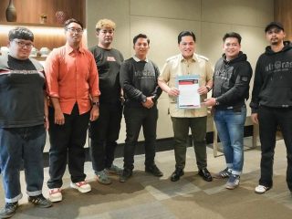 Ultras Garuda Temui Erick Thohir, Untuk Perbaikan Sepak Bola Nasional