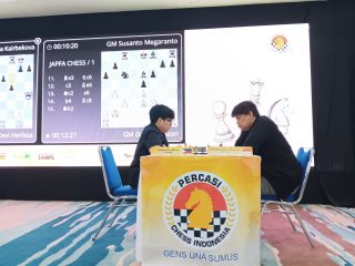 GM Susanto Megaranto Mendominasi Atas Daniel Quison, Kemenangan Sudah Didepan Mata