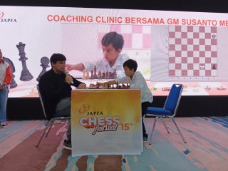 GM Susanto Megaranto Menjuarai Laga Dwi Tarung Internasional JAPFA Chess Festival 2025